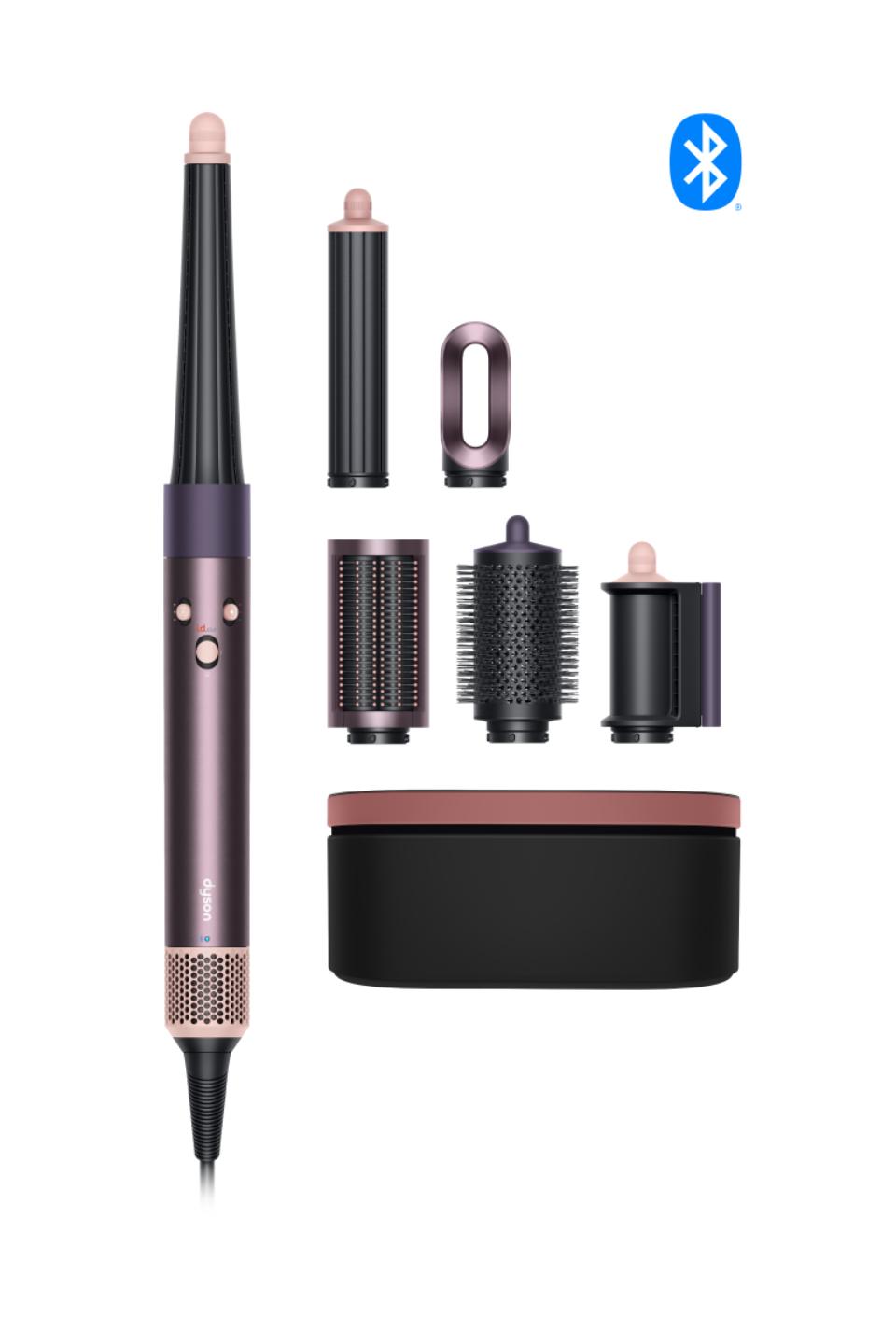 Moldeador multifunciones y secador Dyson Airwrap i.d.™ Liso+Ondulado (Jasper plum)