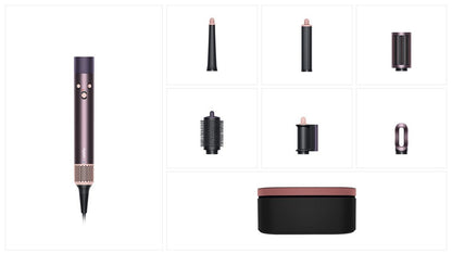 Moldeador multifunciones y secador Dyson Airwrap i.d.™ Liso+Ondulado (Jasper plum)